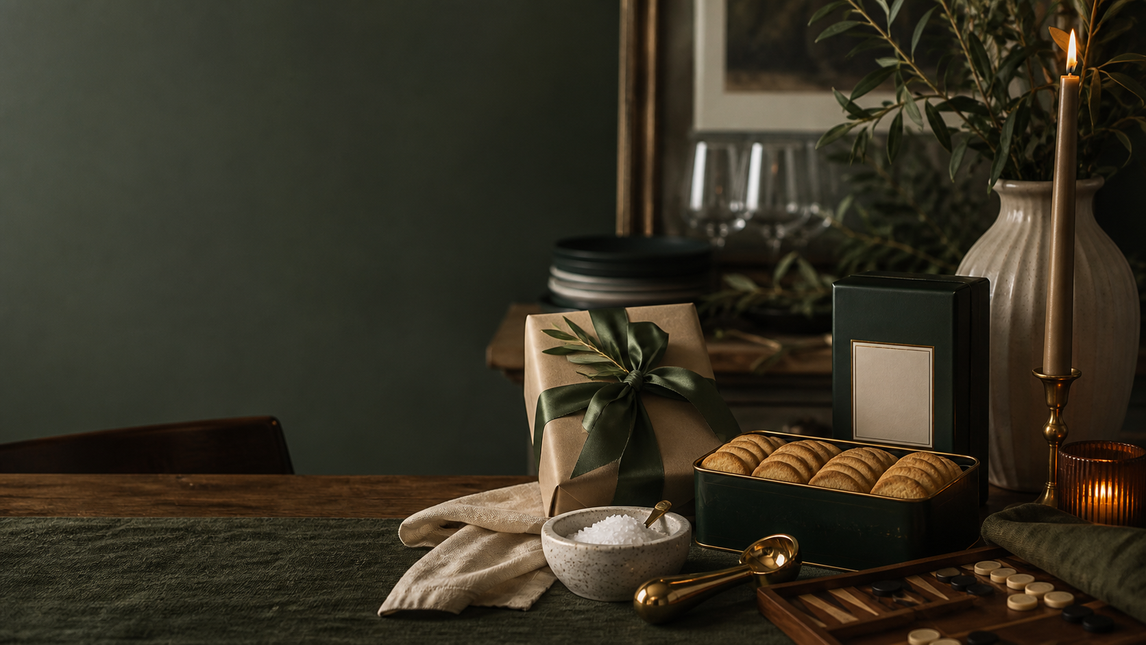 Editorial host gifts under fifty dollars still life